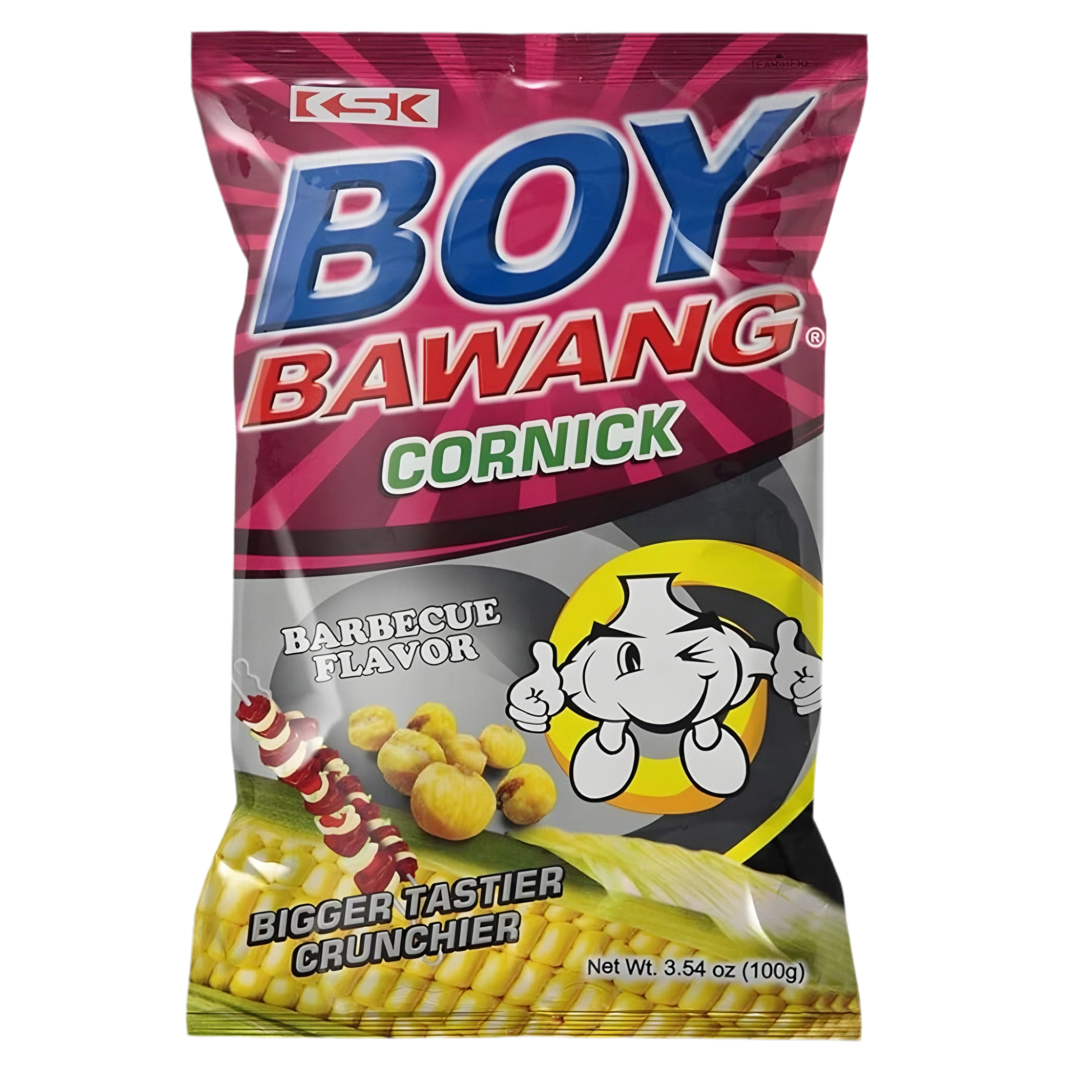 Boy Bawang BBQ Flavor - 90g
