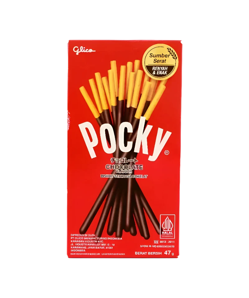 Pocky Chocolate Biscuit Sticks (glico) - 45g