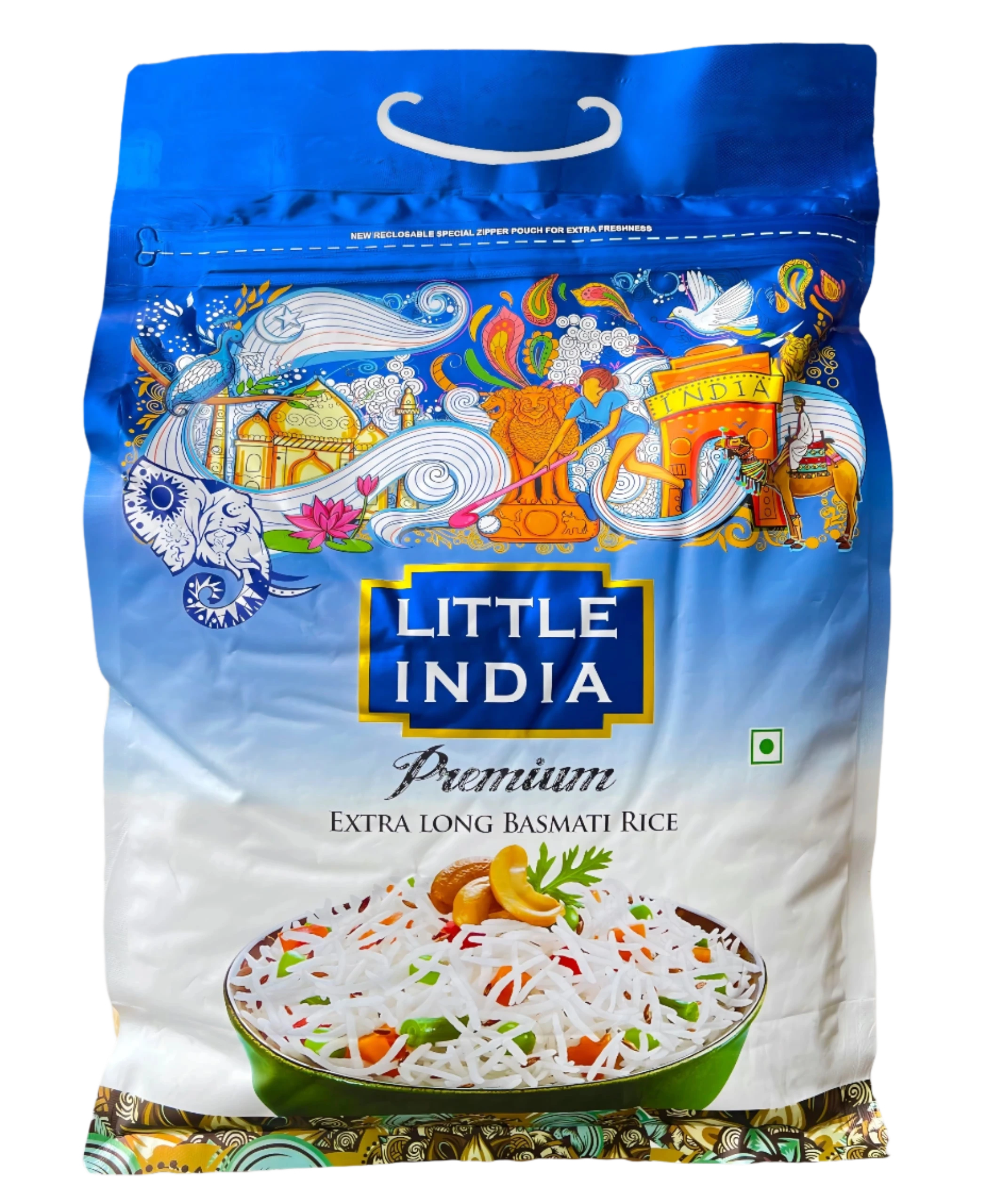 Little India Premium Extra Long Basmati Rice - 5kg
