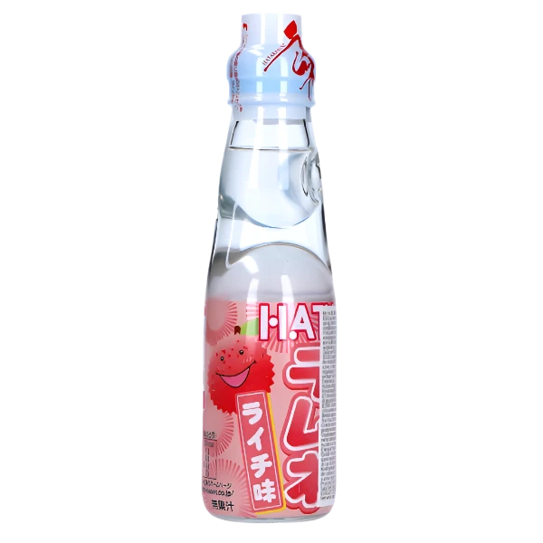 Hatakosen Ramune Lychee Soda - 200ml