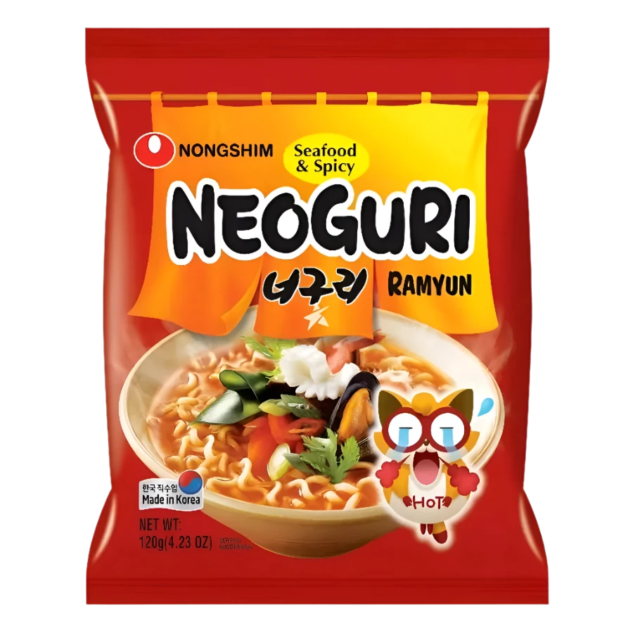 Neoguri Ramyun Hot Instant Noodle Soup - 120g