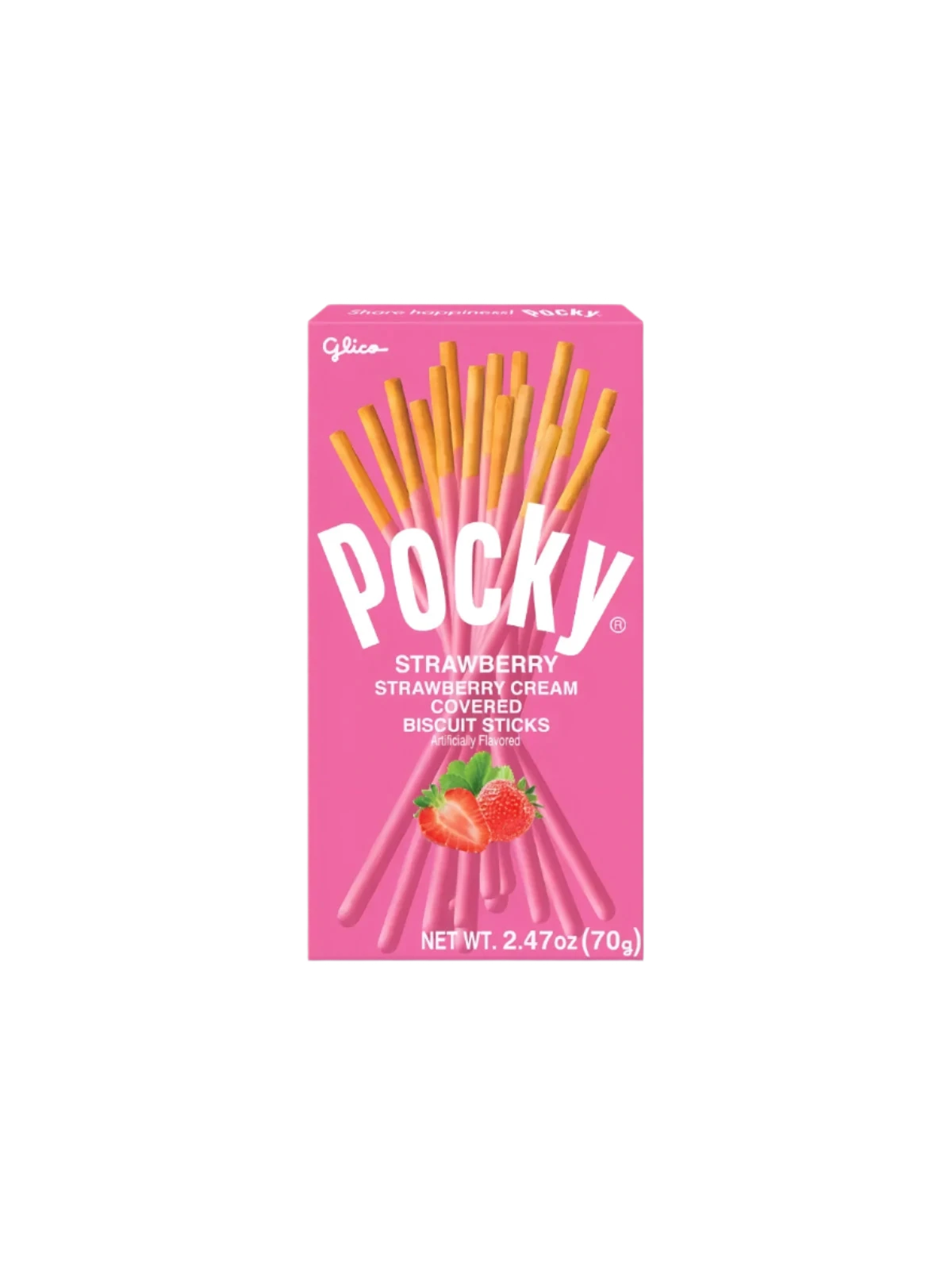 Pocky Strawberry Biscuit Stick (glico) - 43g