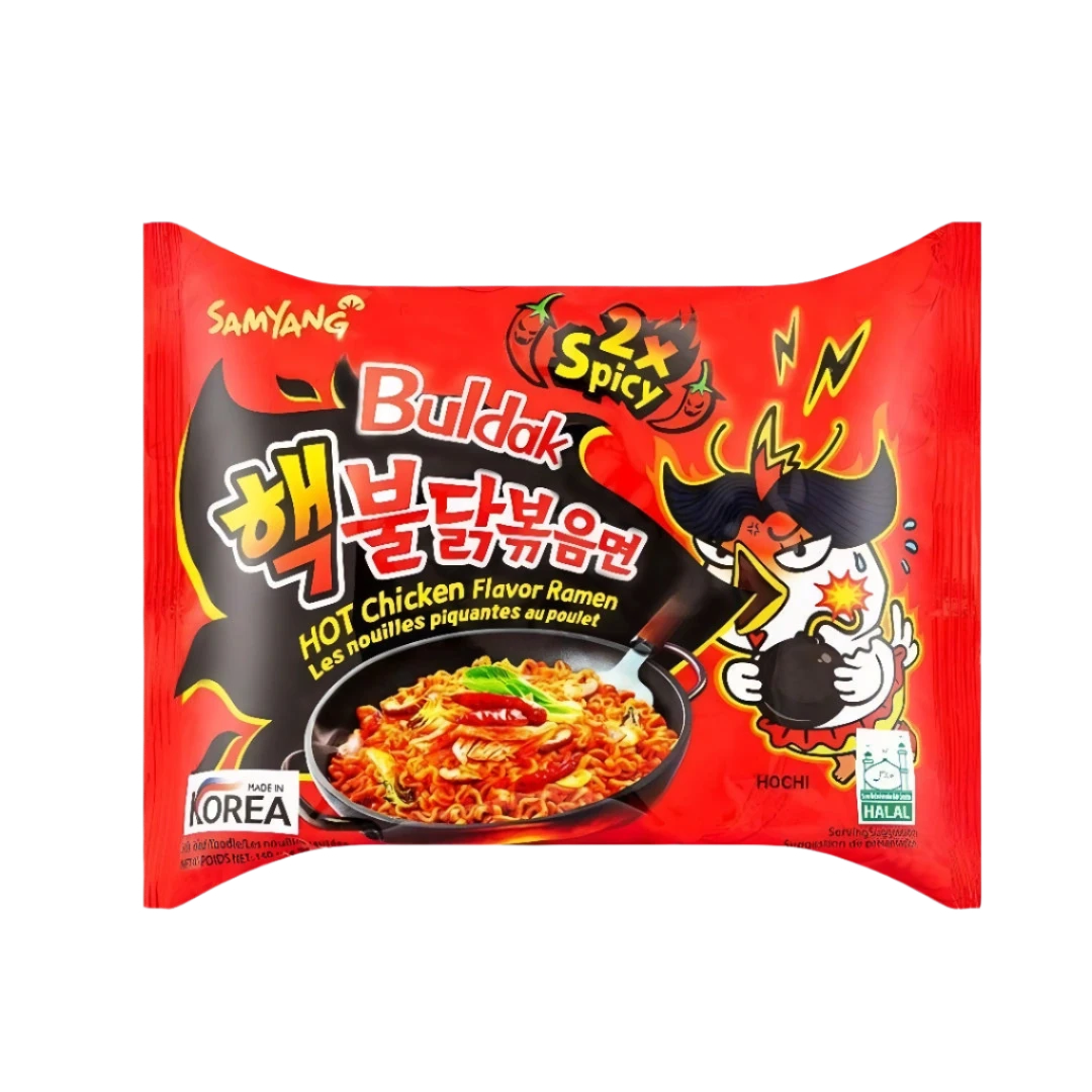 Samyang Buldak Super Spicy 2X Instant Noodle - 140g