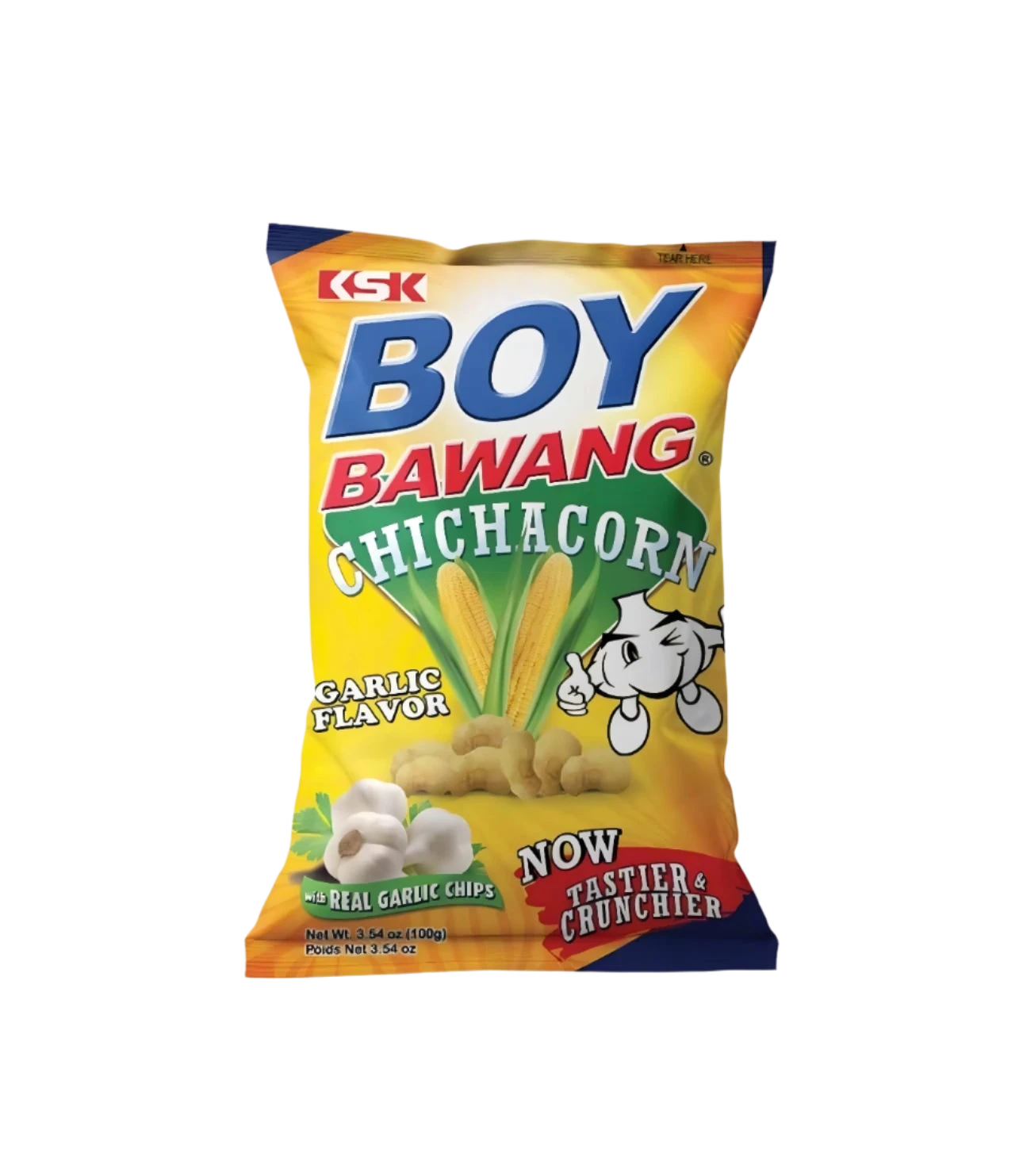 Boy Bawang Chicacorn Super Garlic - 90g
