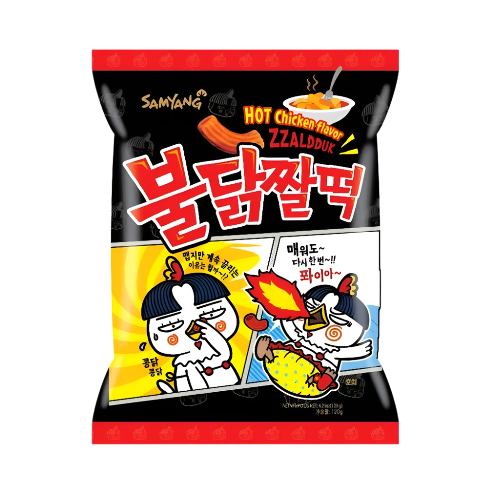 Samyang Csípős Csirke Ízű Zzaldduk – 120 g