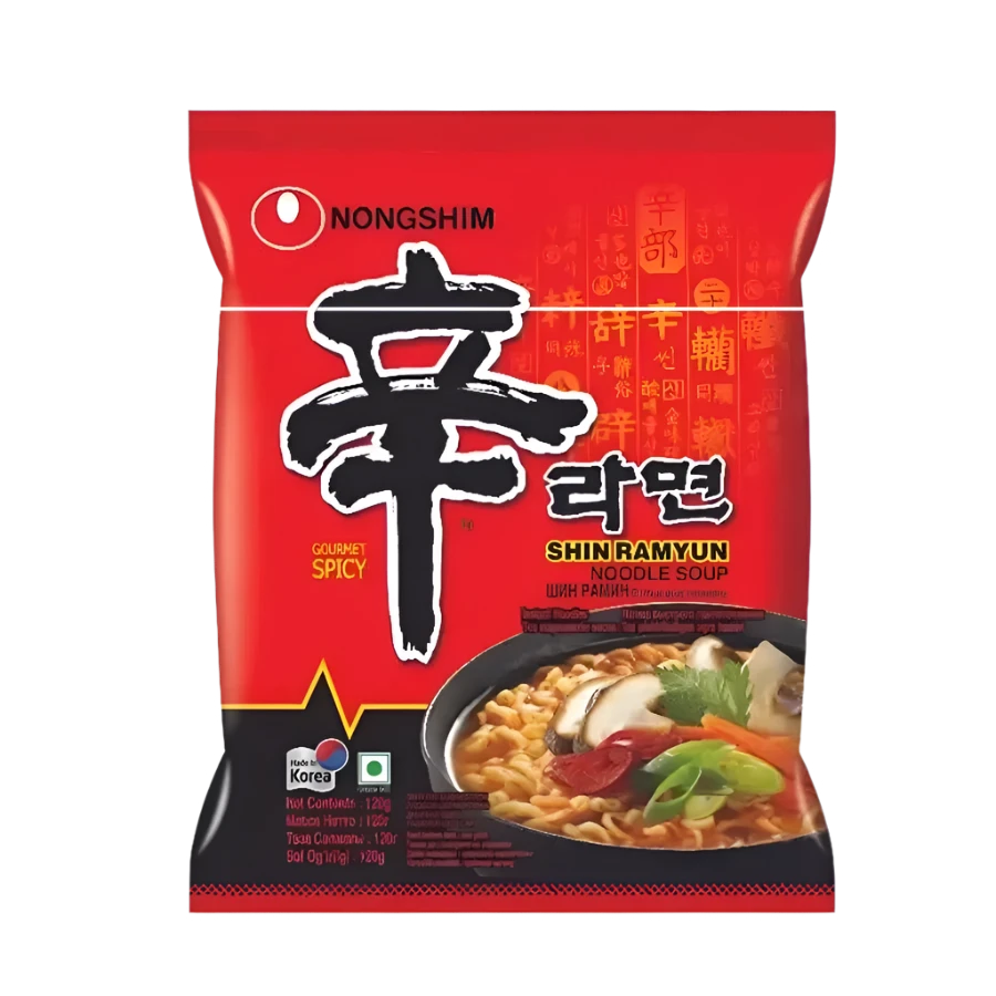 Nongshim Shin Ramyun Instant Noodle Soup - 120g