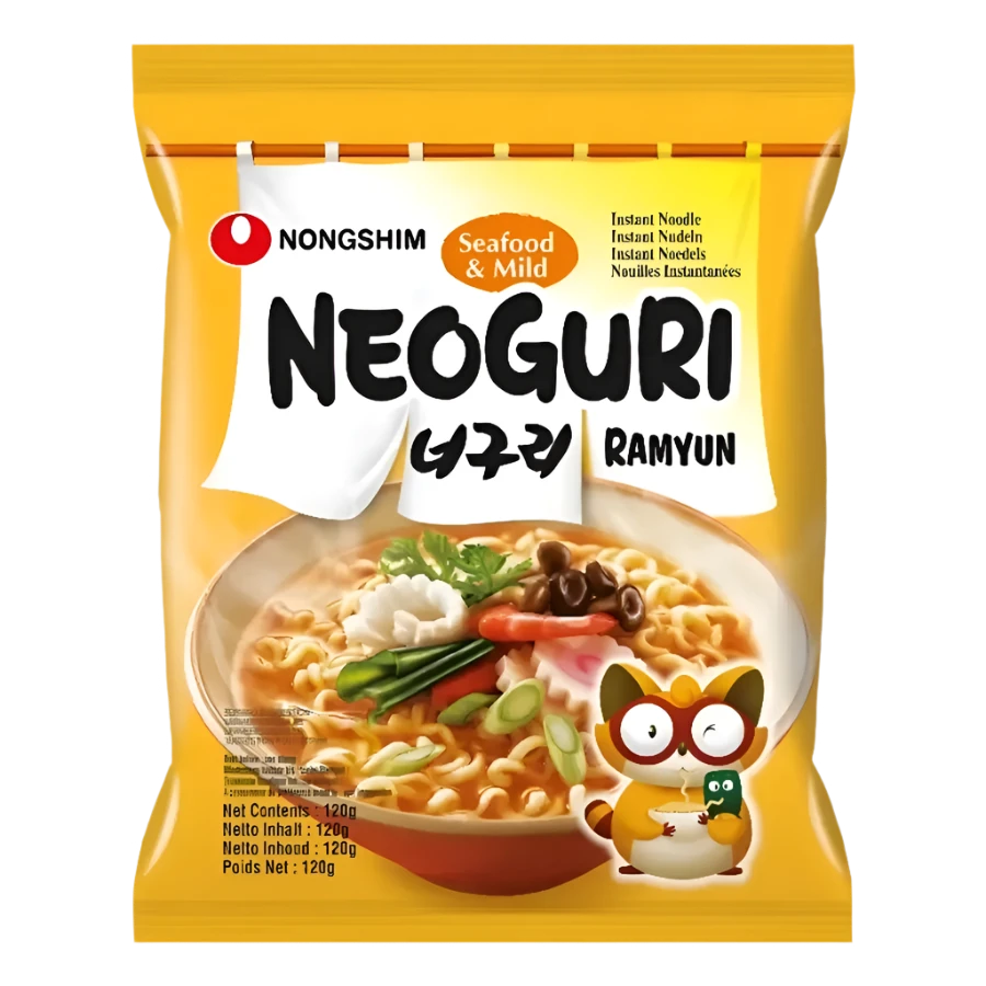 Neoguri Ramyun Mild Instant Noodle Soup - 120g