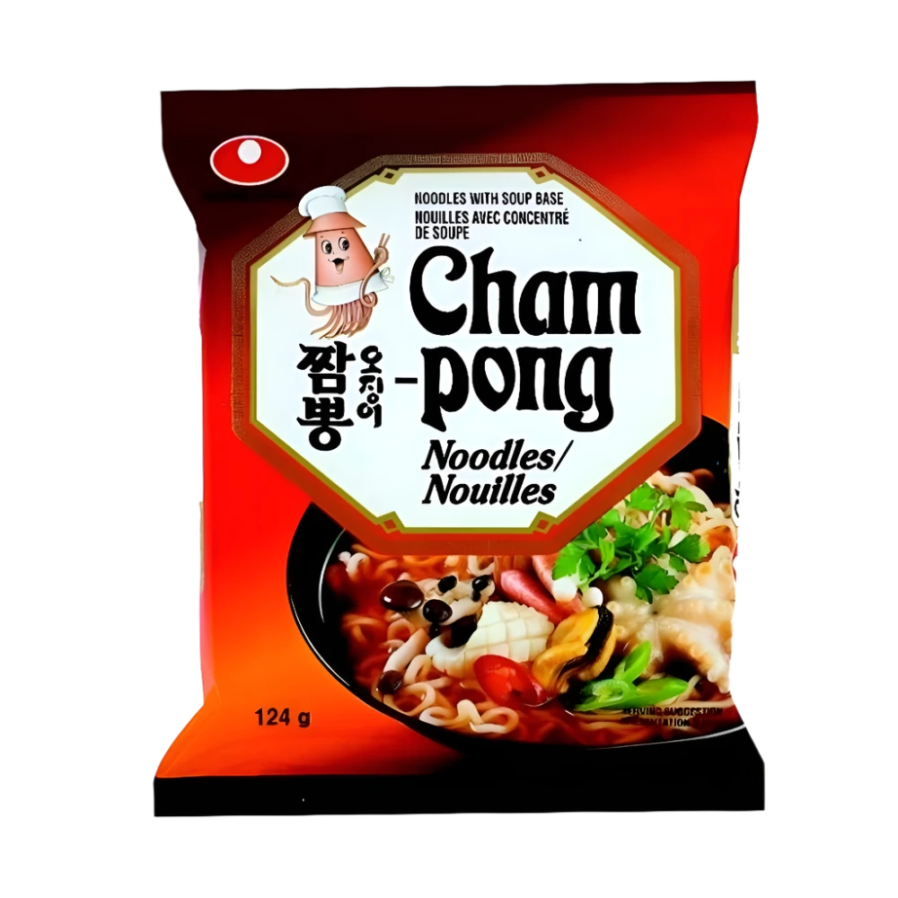 Nongshim Champong Ramyun Seafood Noodle Soup - 124 g