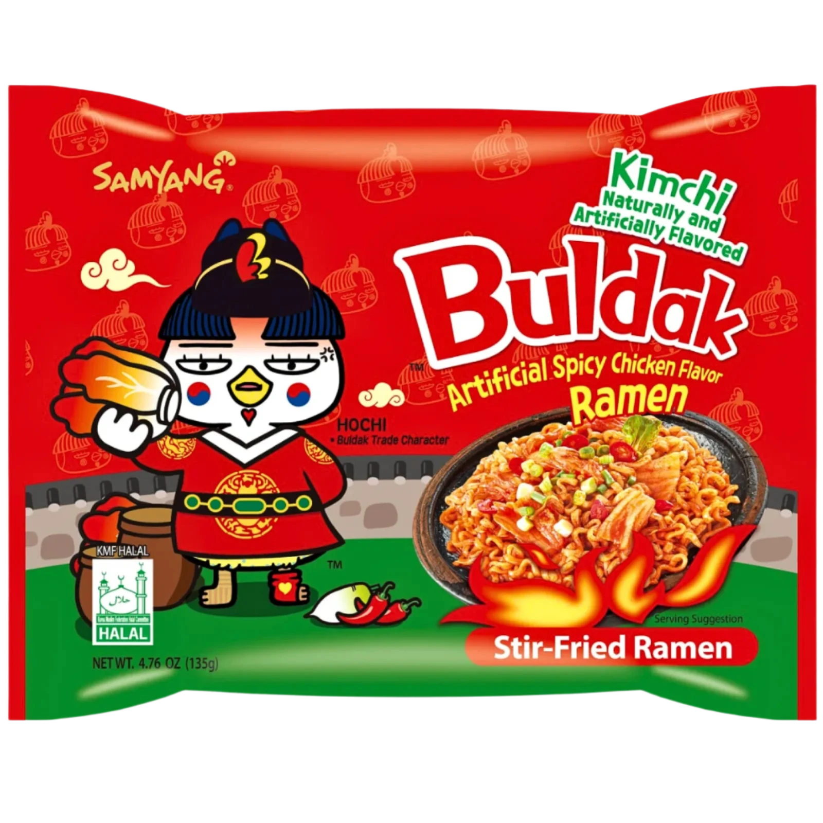 SAMYANG H.Chicken Kimchi Ramen Instant Noodle Soup - 135g